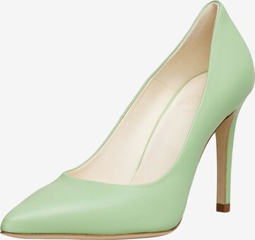 Henry Stevens Pumps 'Emma P90' in Green: front