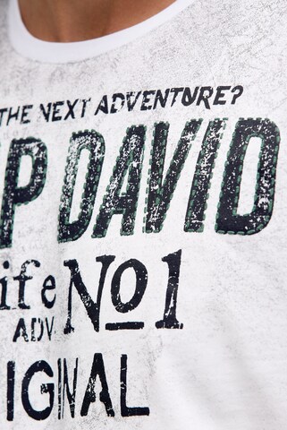 CAMP DAVID Shirt in White