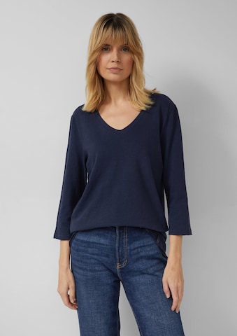 T-shirt s.Oliver en bleu : devant