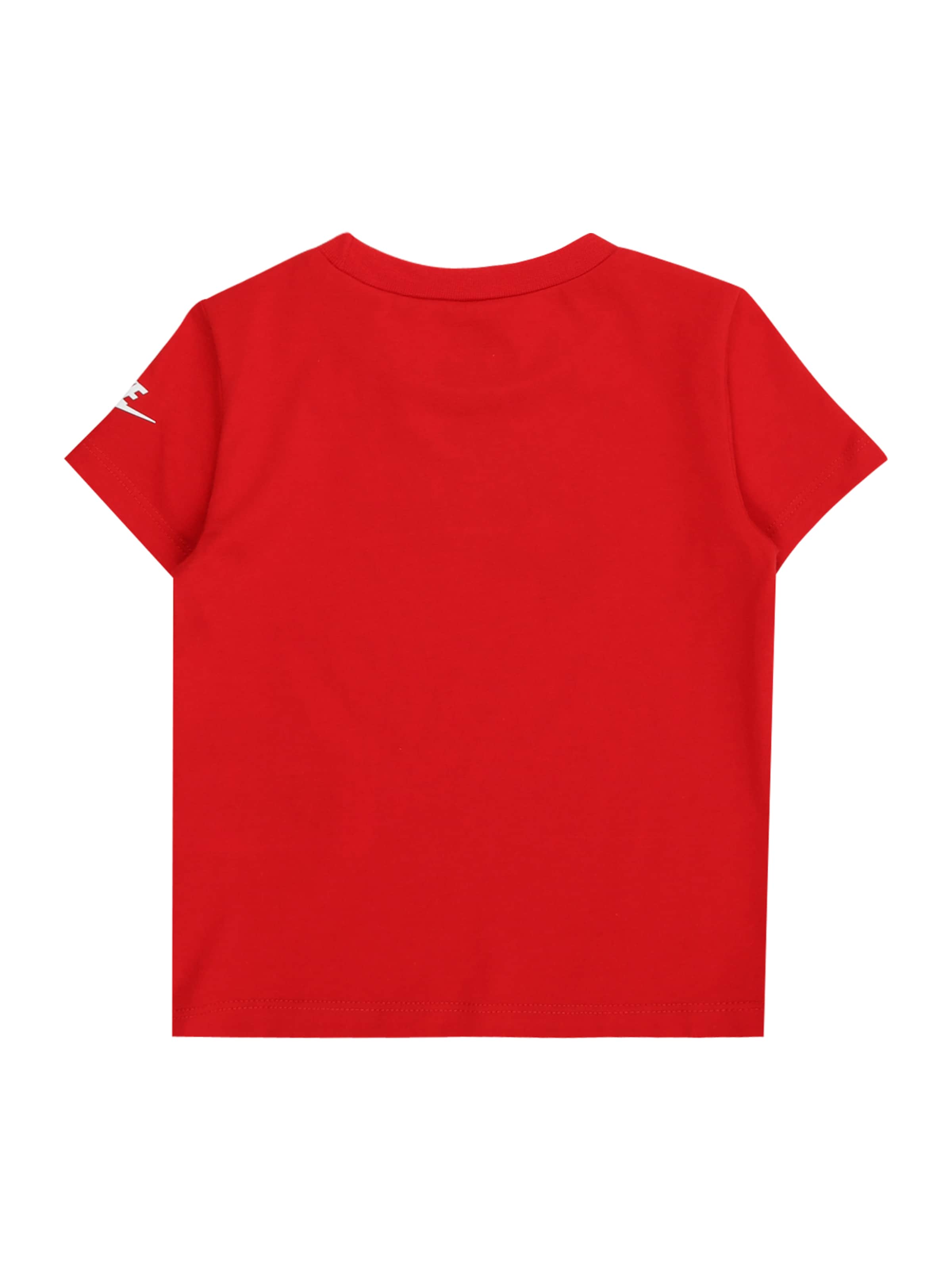 Nike Sportswear T-Shirt 'FUTURA EVERGREEN' in Rot