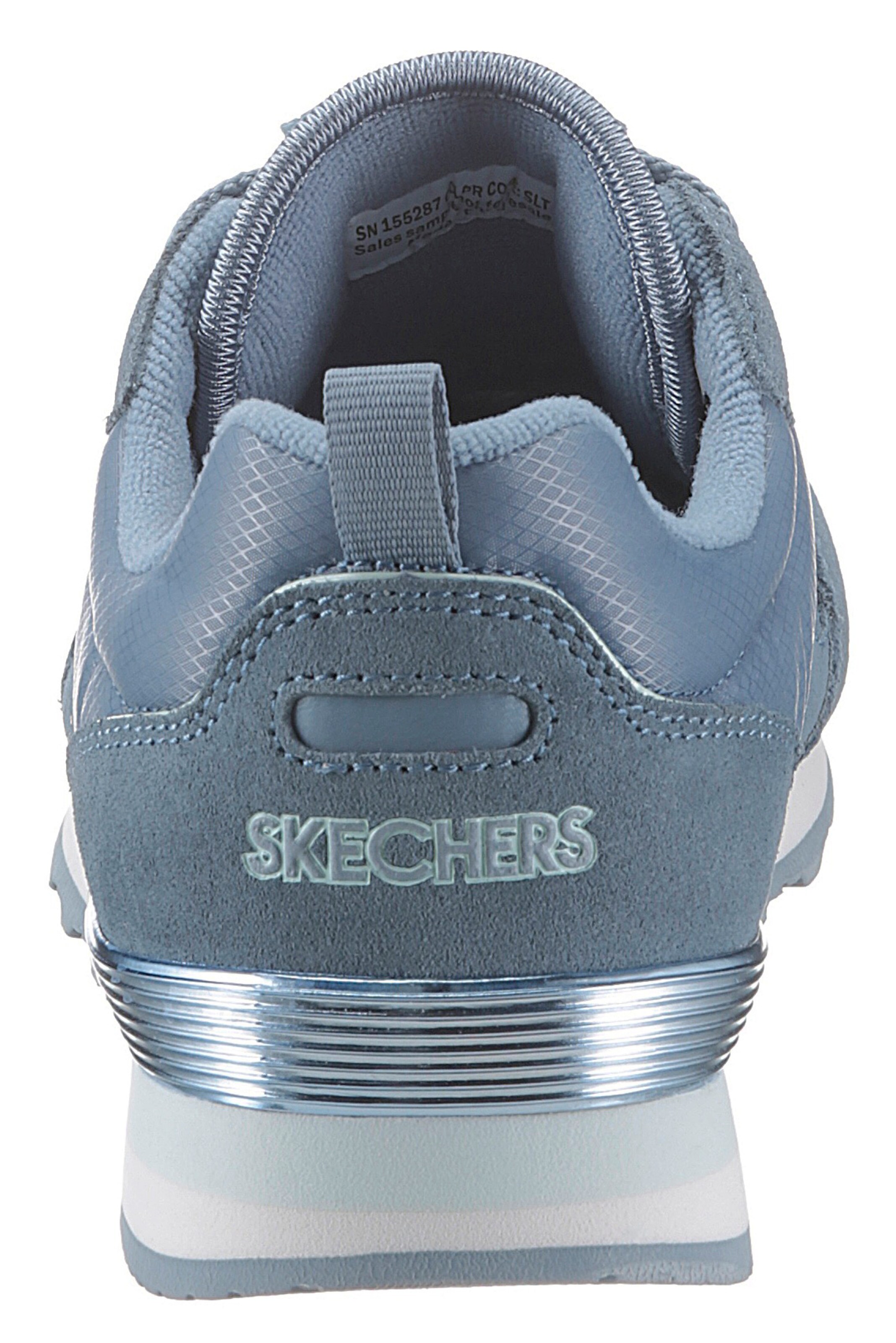 Baskets basses SKECHERS en bleu