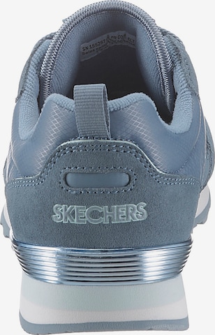 SKECHERS Rövid szárú sportcipők - kék