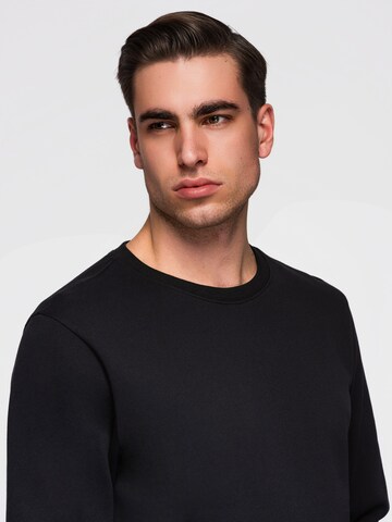 Sweat-shirt 'OM-SSBN-0271' Ombre en noir