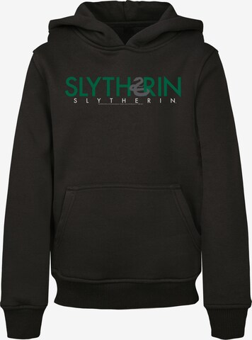 F4NT4STIC Sweatshirt 'Harry Potter Slytherin' in Black: front