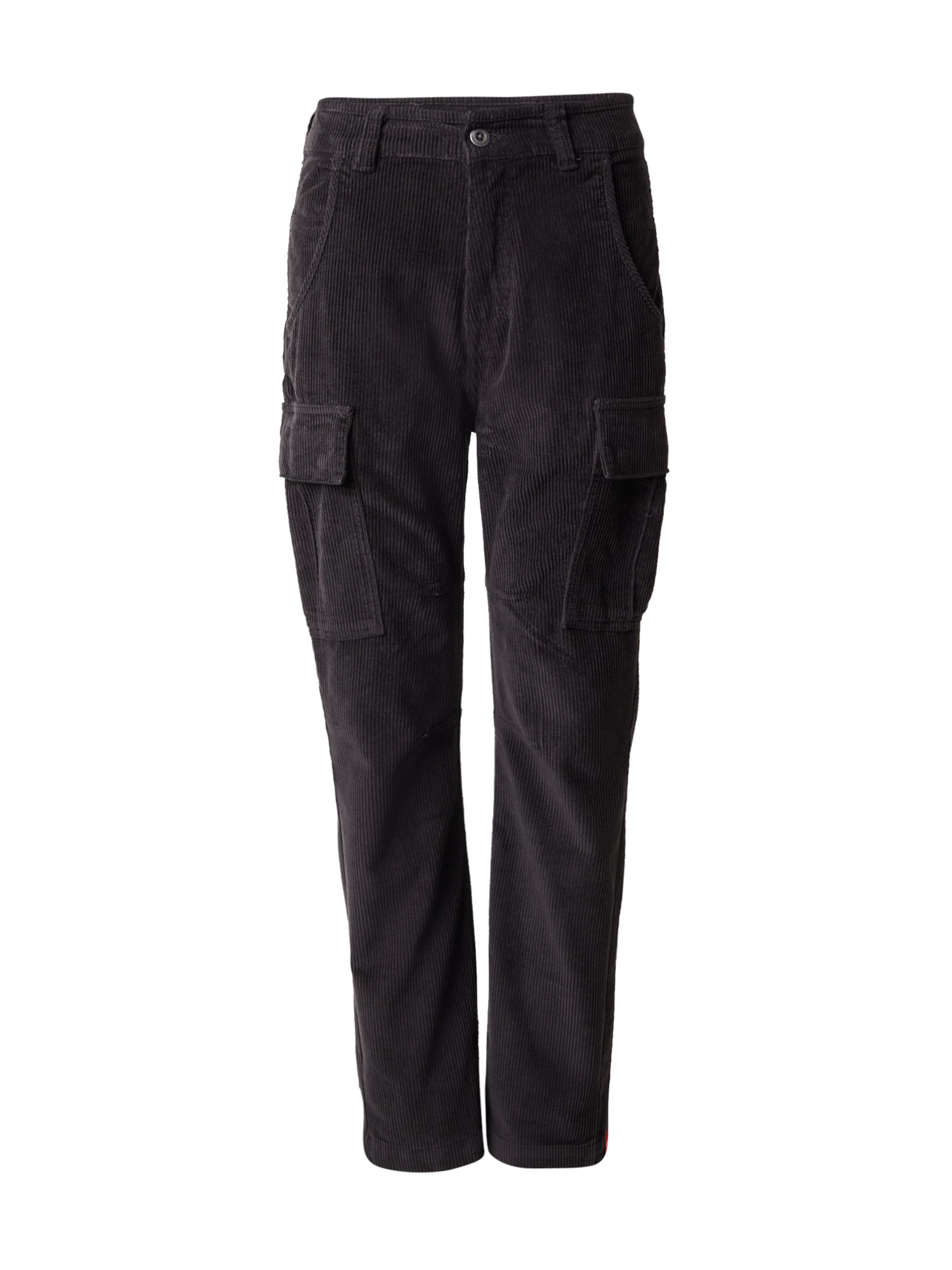 ALPHA INDUSTRIES - regular Pantalón cargo 'Agent' en gris: frente