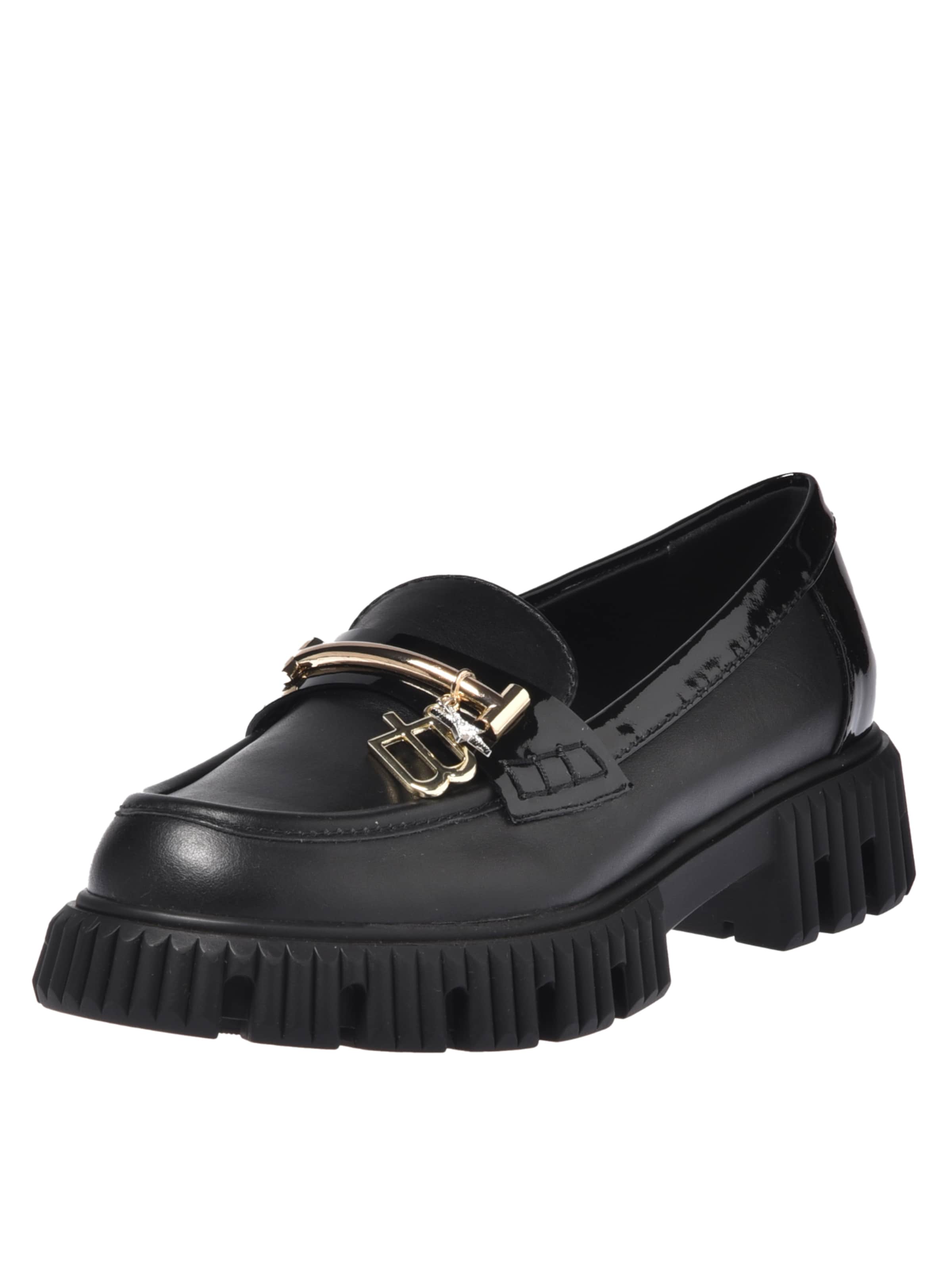 BALDININI Moccasin in Black: front