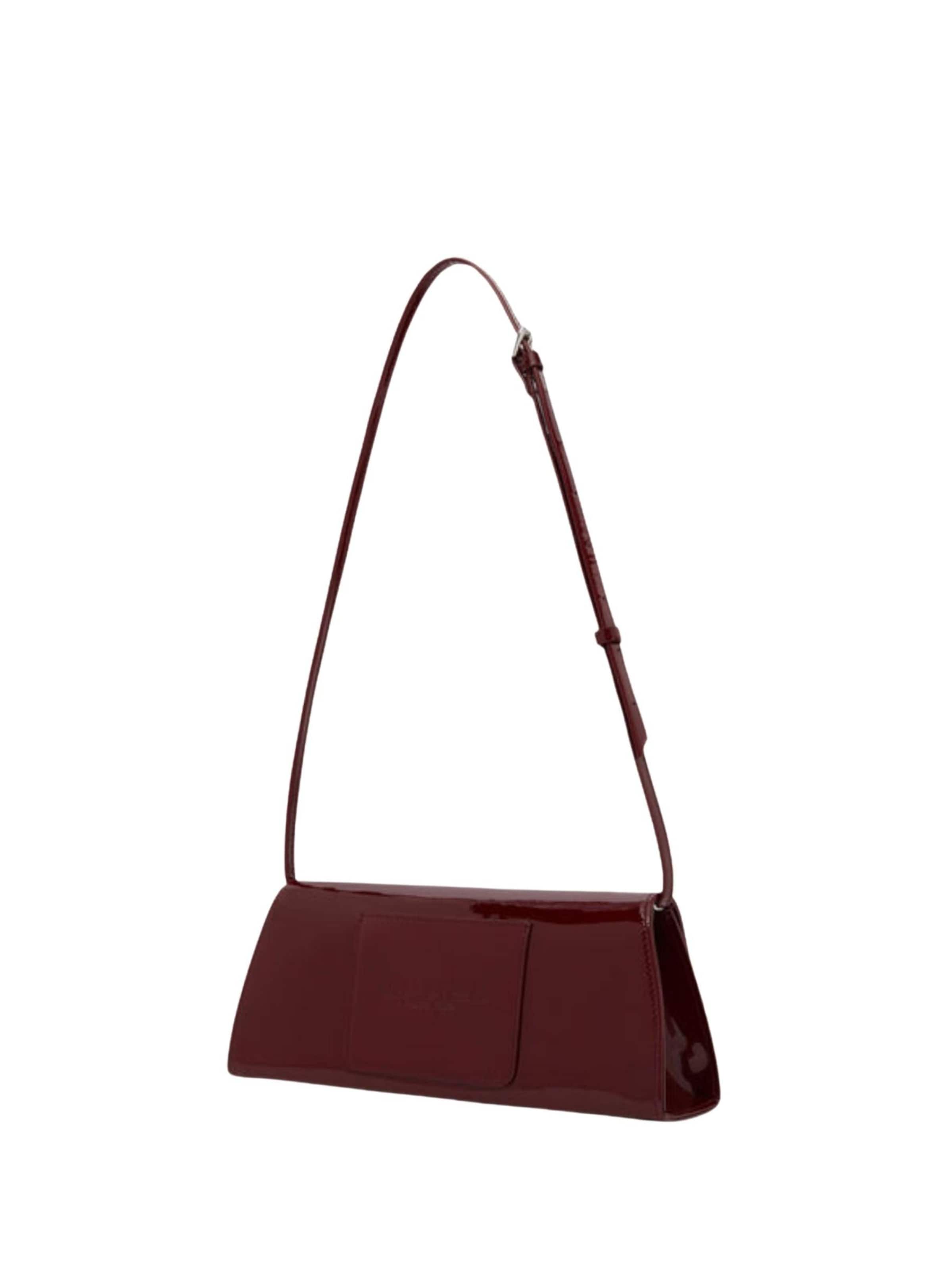 Carel Handtas 'Carel Paris Sacs À Main Place De La Madeleine Cuir Rouge' in Rood