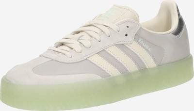 Sportbačiai be auliuko 'SAMBAE' iš ADIDAS ORIGINALS, spalva – kremo / pilka / mėtų spalva / sidabrinė, Prekių apžvalga