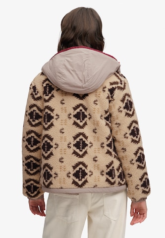 Superdry & Co Флисовая куртка в Бежевый