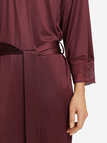 Peignoir court 'Lilith' Hanro en rouge