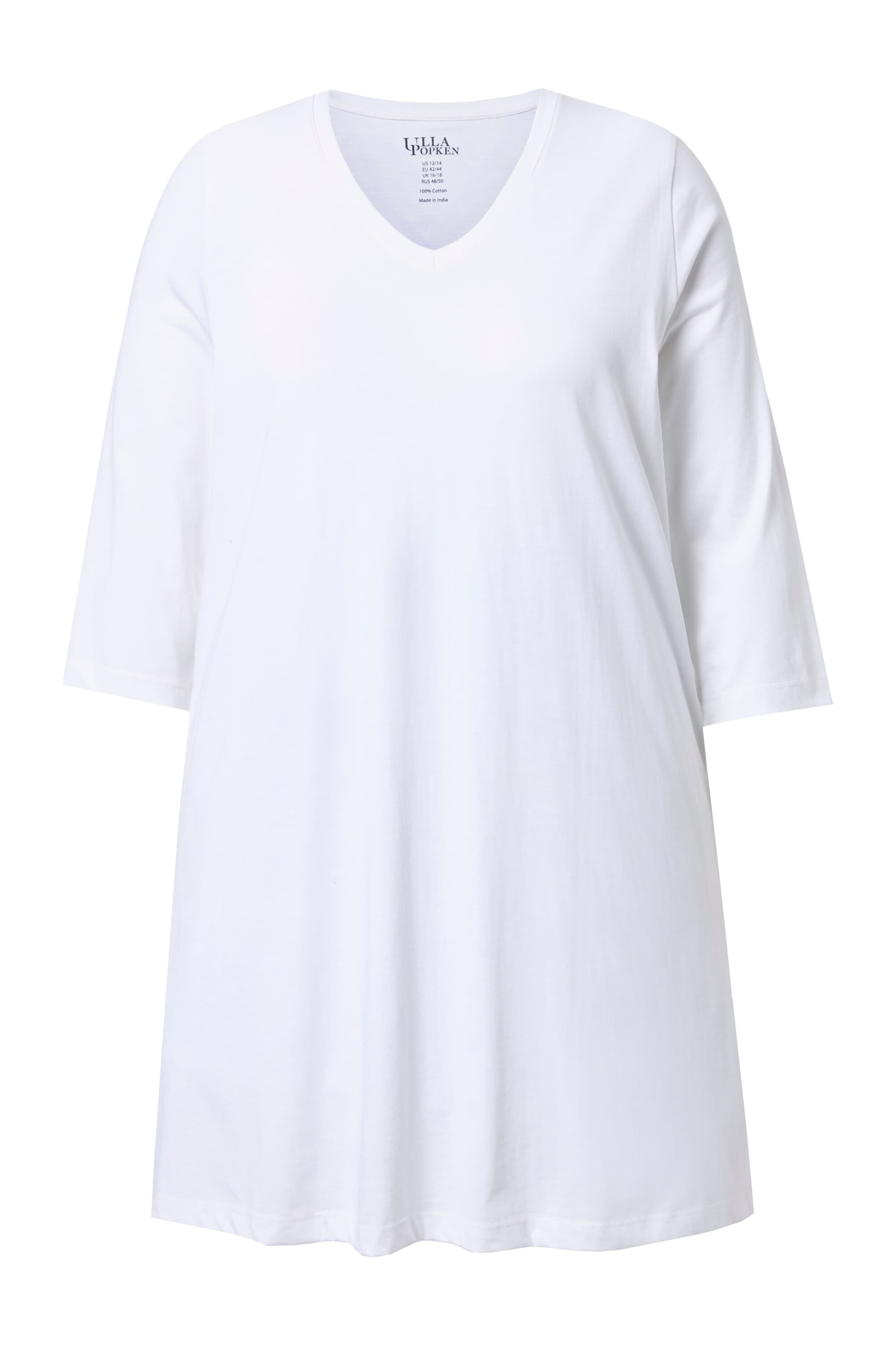 Ulla Popken Shirt in White: front