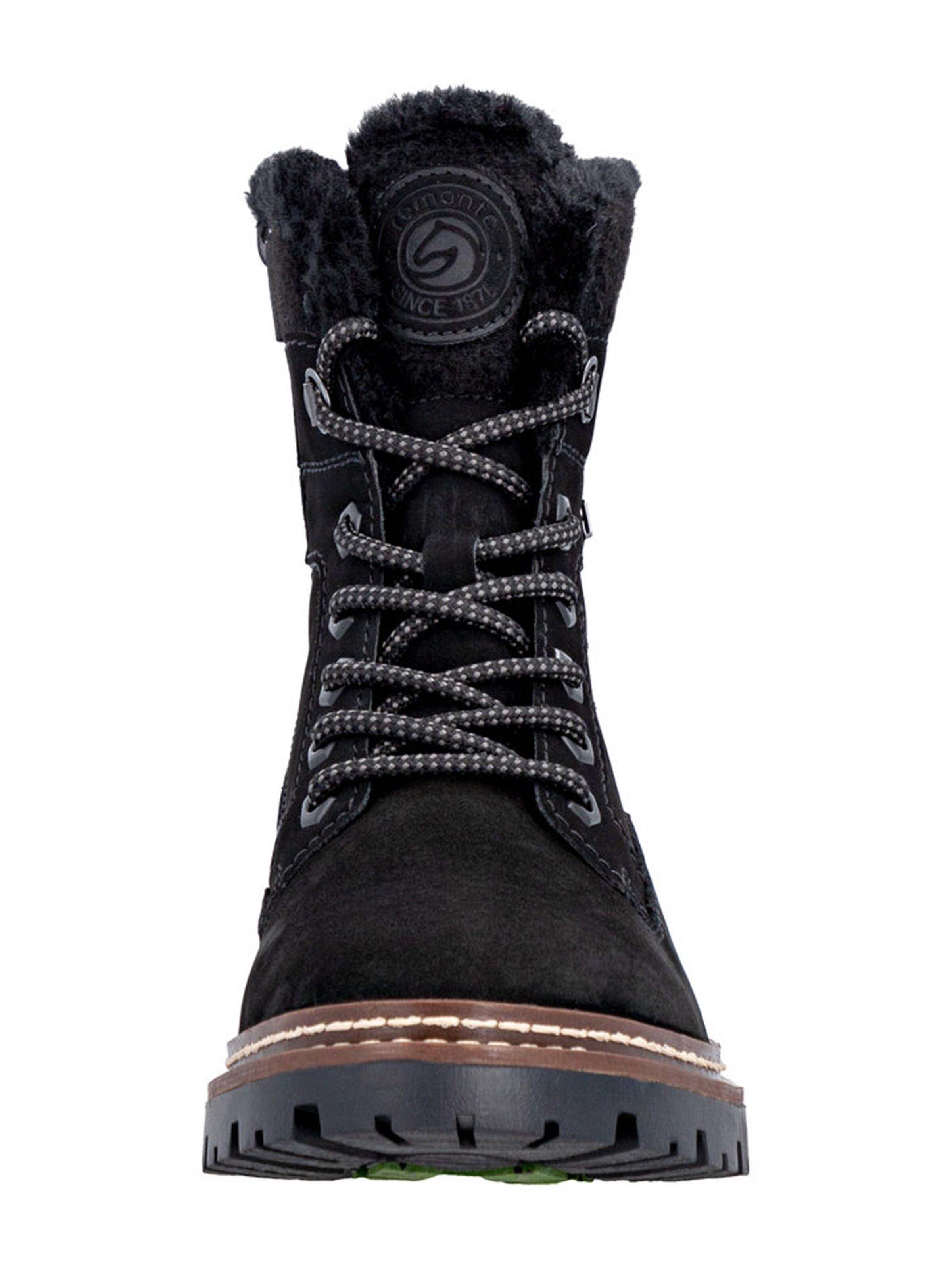 REMONTE Lace-up boot in Black
