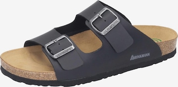 DR. BRINKMANN Pantolette 'Bonillo' in Schwarz: Vorderseite