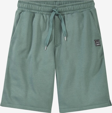 JOHN DEVIN Trousers in Green: front