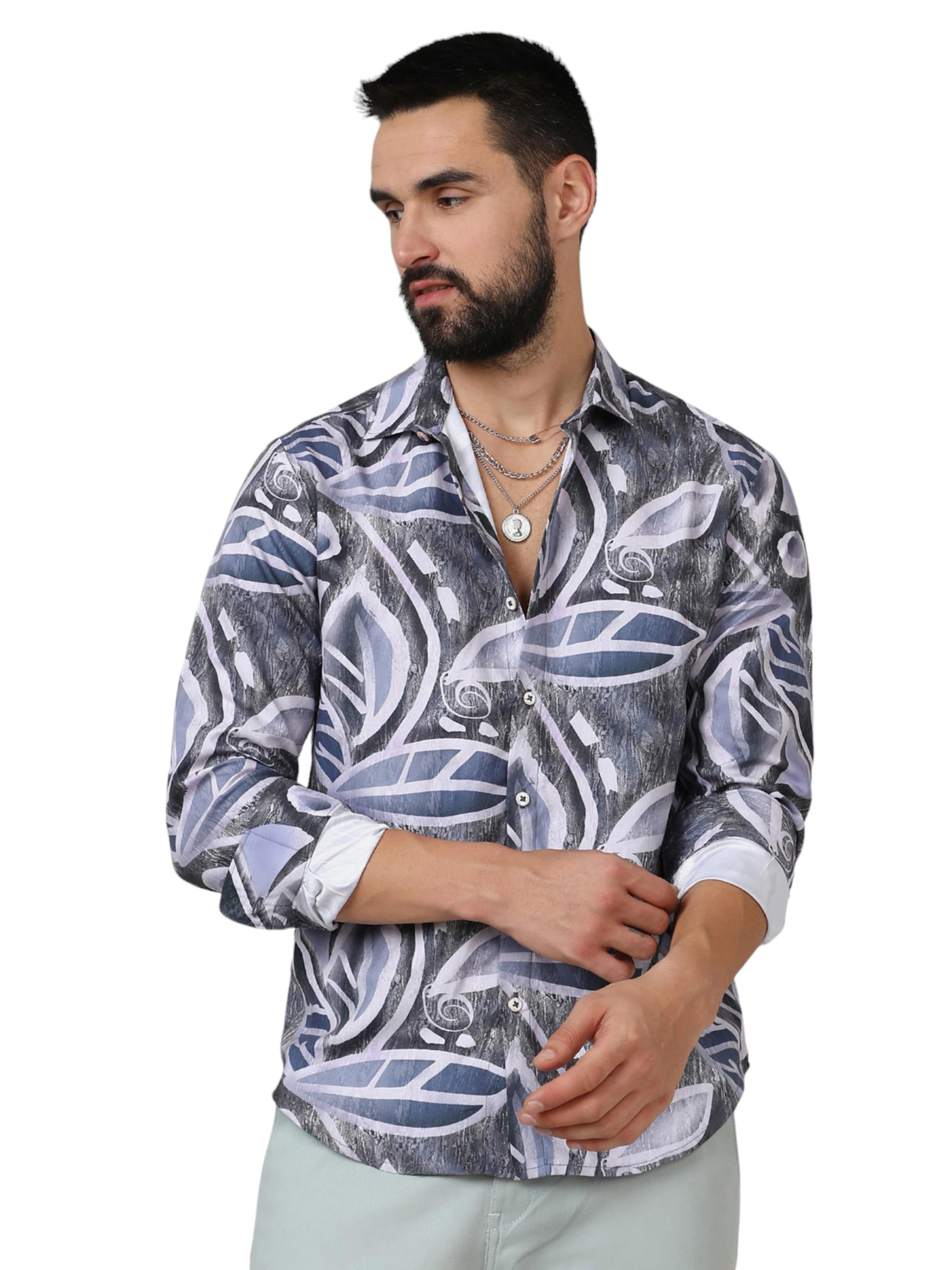 jauktas krāsas Campus Sutra Standarta piegriezums Krekls 'Johnny': no priekšpuses