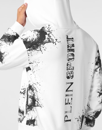 Giacca di felpa 'Splash' di Plein Sport in bianco