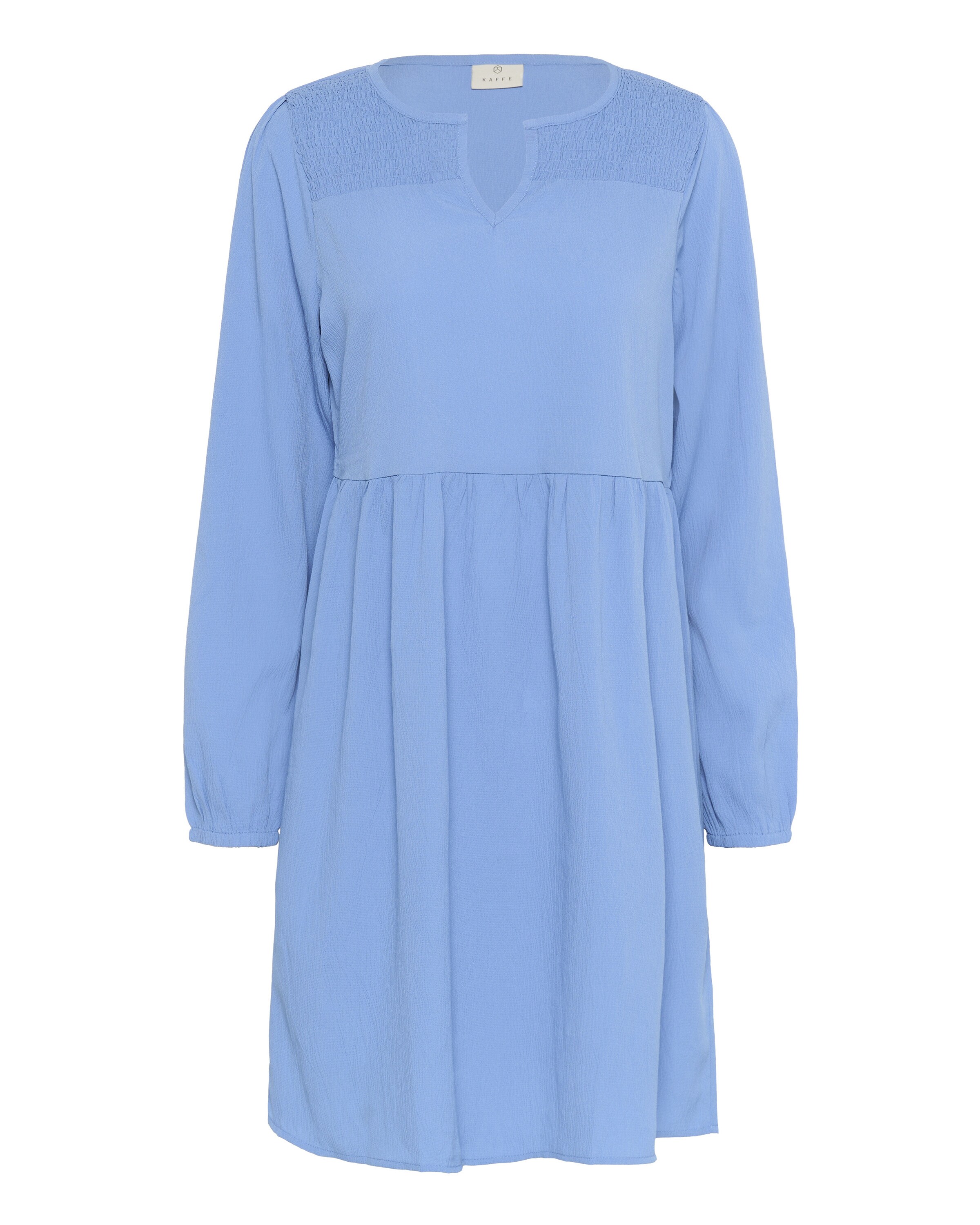 Kaffe Jurk 'Linda' in Blauw: voorkant