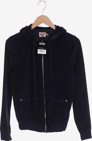 Juicy Couture Sweatshirt & Zip-Up Hoodie in L in Blue: front