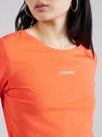 s.Oliver Shirt in Orange