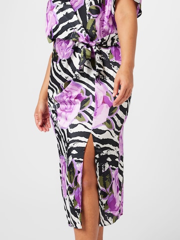 River Island Plus Dress in Purple