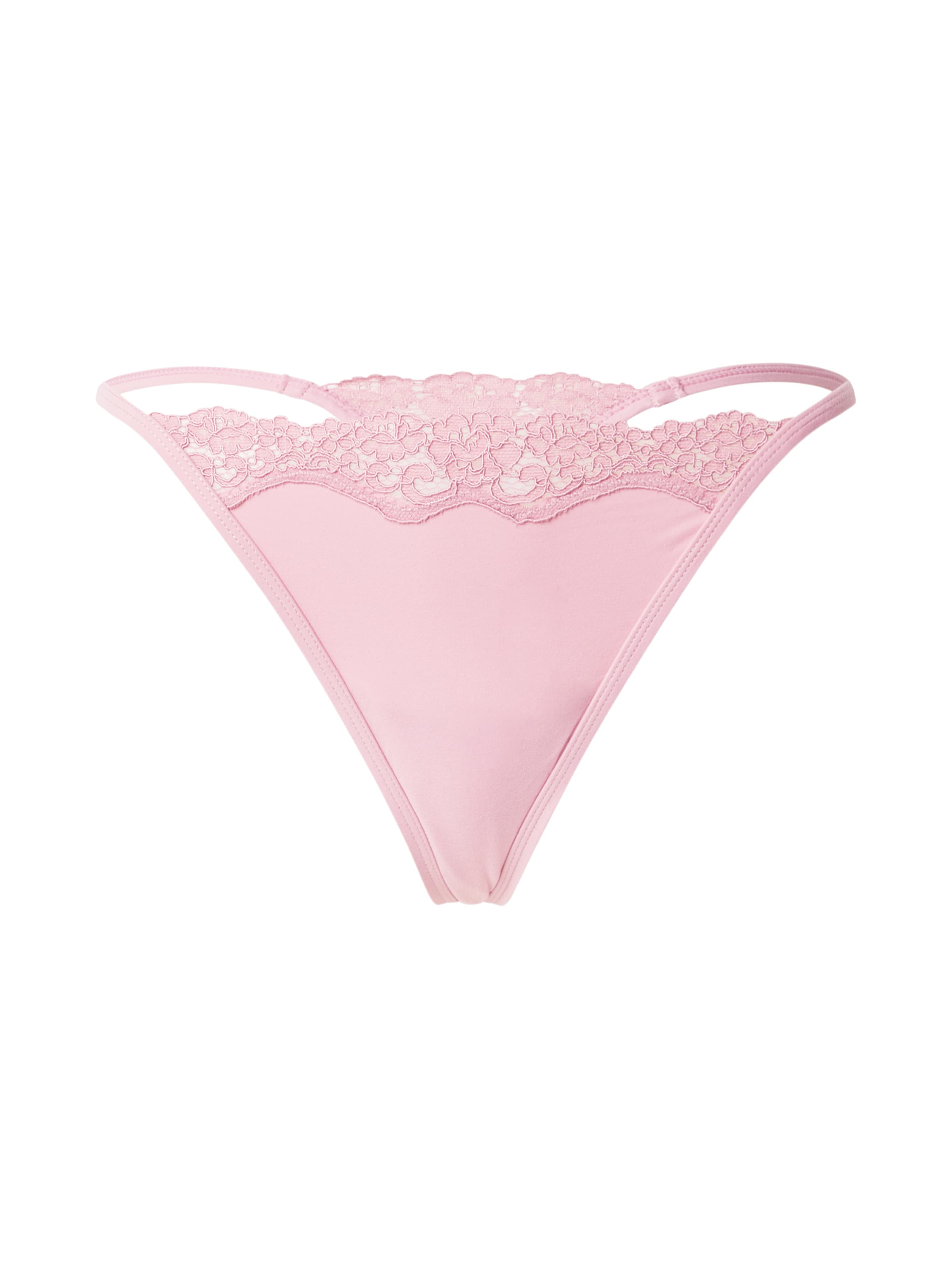 String 'EVELINE' di GUESS in rosa: frontale