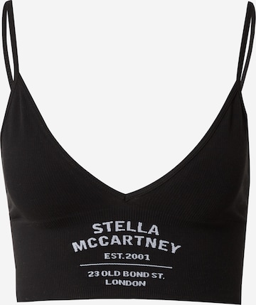 Stella McCartney Kolmnurk Rinnahoidja, värv must: eest vaates