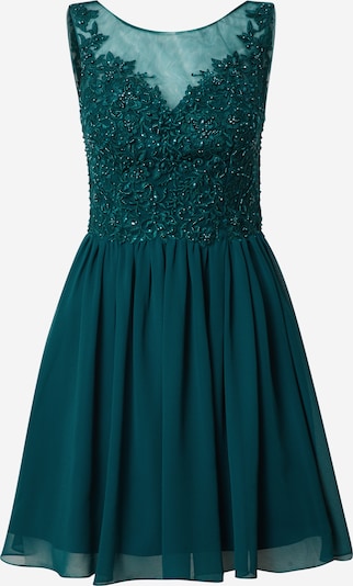 Rochie de cocktail Laona pe verde, Vizualizare produs