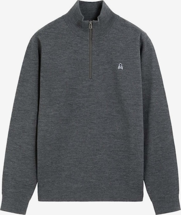 Scalpers Pullover in Grau: Vorderseite
