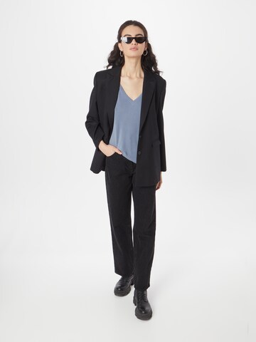 VERO MODA Tričko 'VMFilli' - Modrá