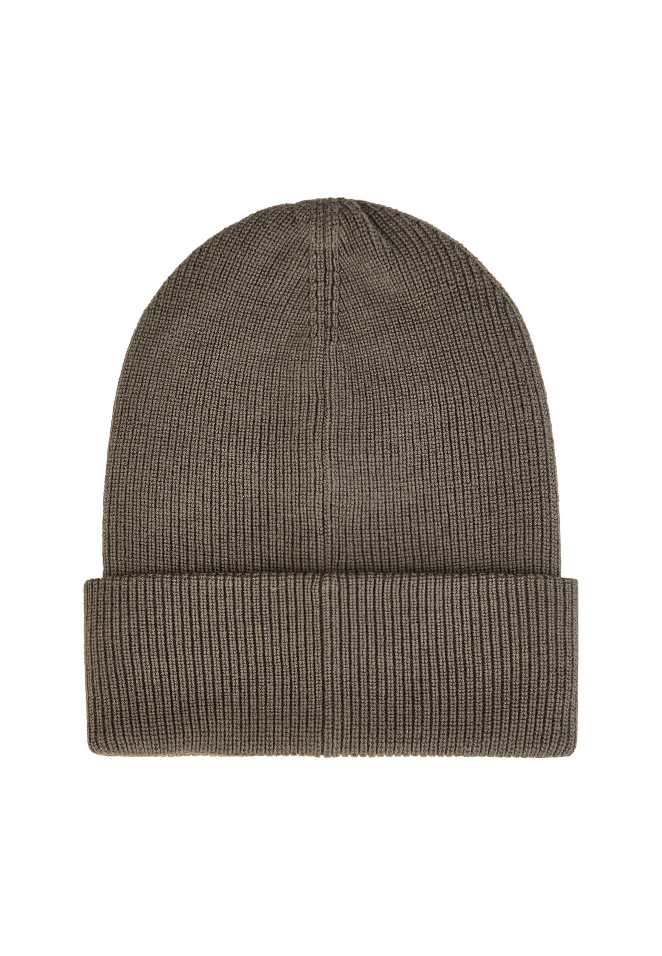 Cleptomanicx Beanie 'CI' in Brown
