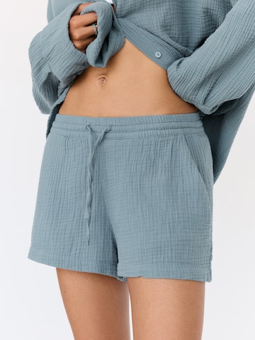 Pull&Bear Szabványos Nadrág - kék