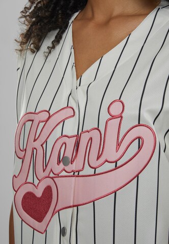 Chemisier Karl Kani en blanc