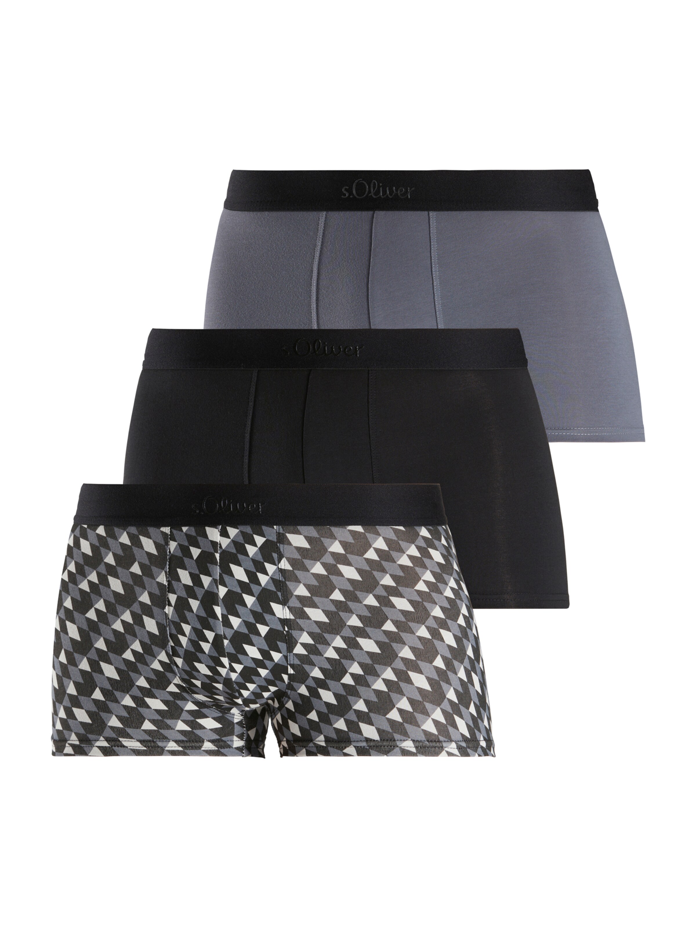 s.Oliver Boxer shorts in Grey: front