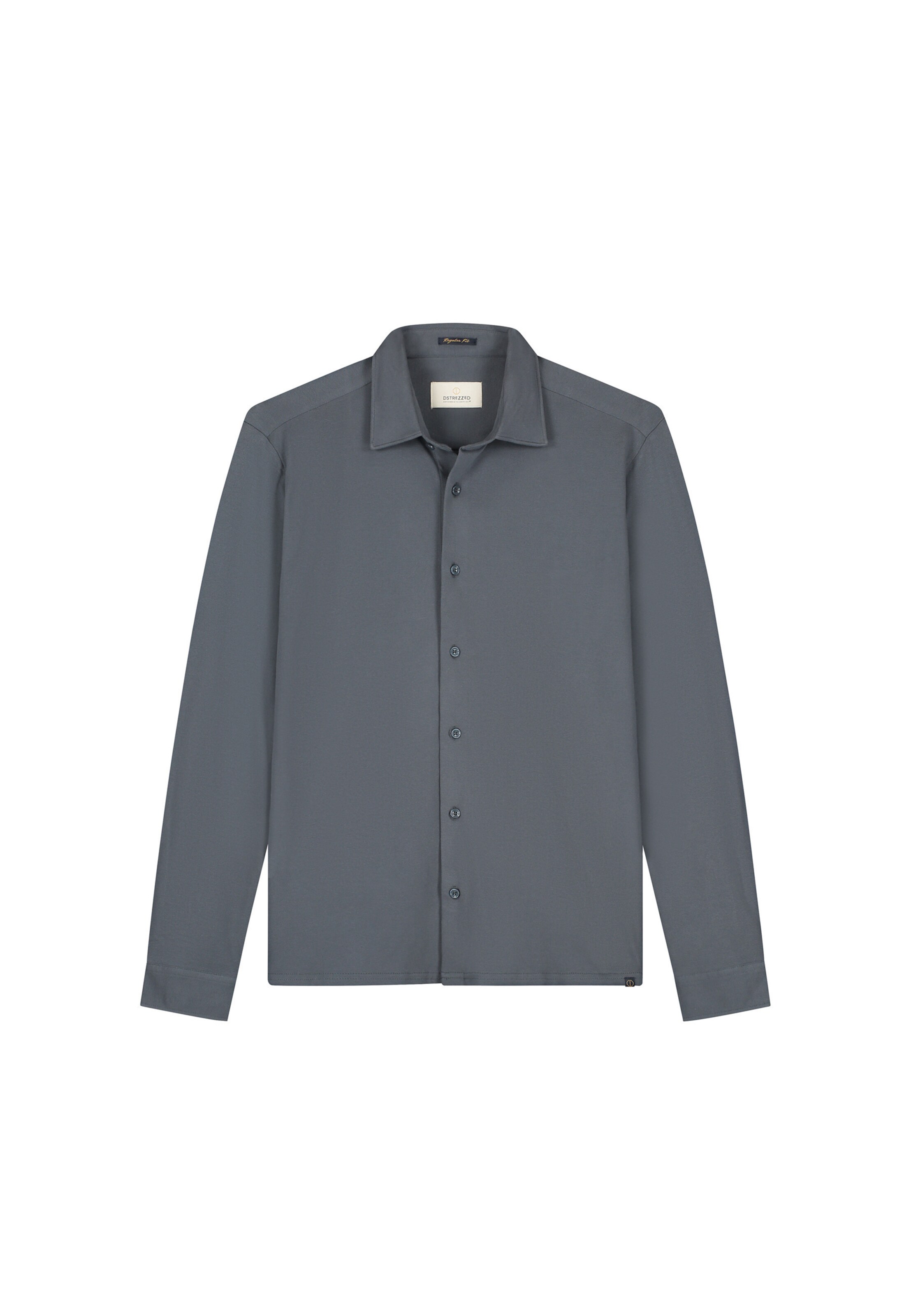Dstrezzed - Camisa en gris: frente