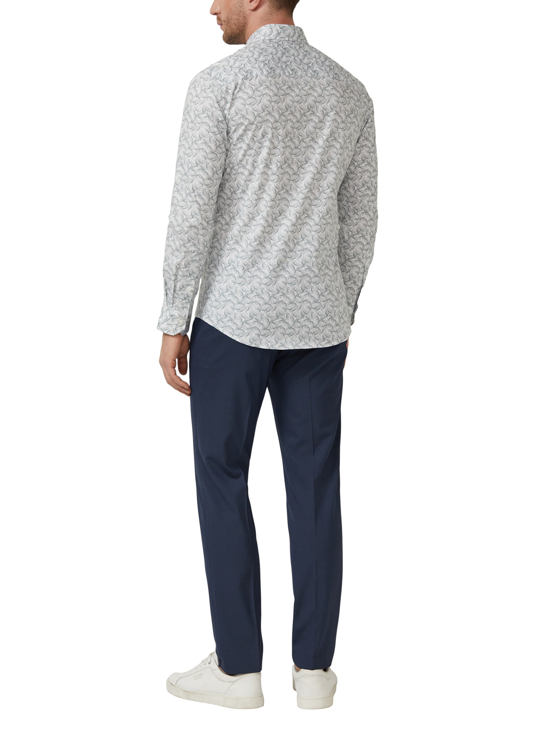 s.Oliver BLACK LABEL Regular Fit Hemd in Weiß