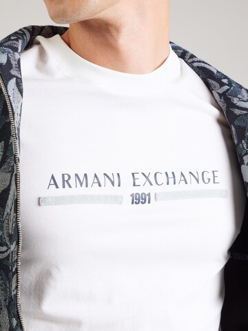 ARMANI EXCHANGE Футболка в Белый