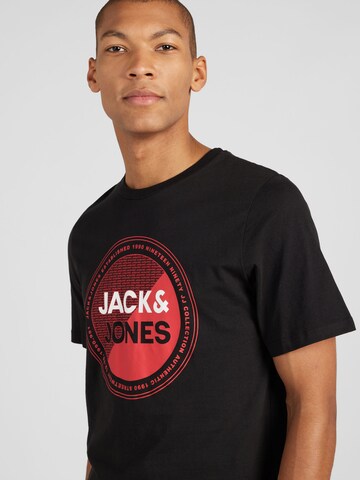 Maglietta 'LOYD' di JACK & JONES in nero