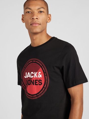 Tricou 'LOYD' de la JACK & JONES pe negru