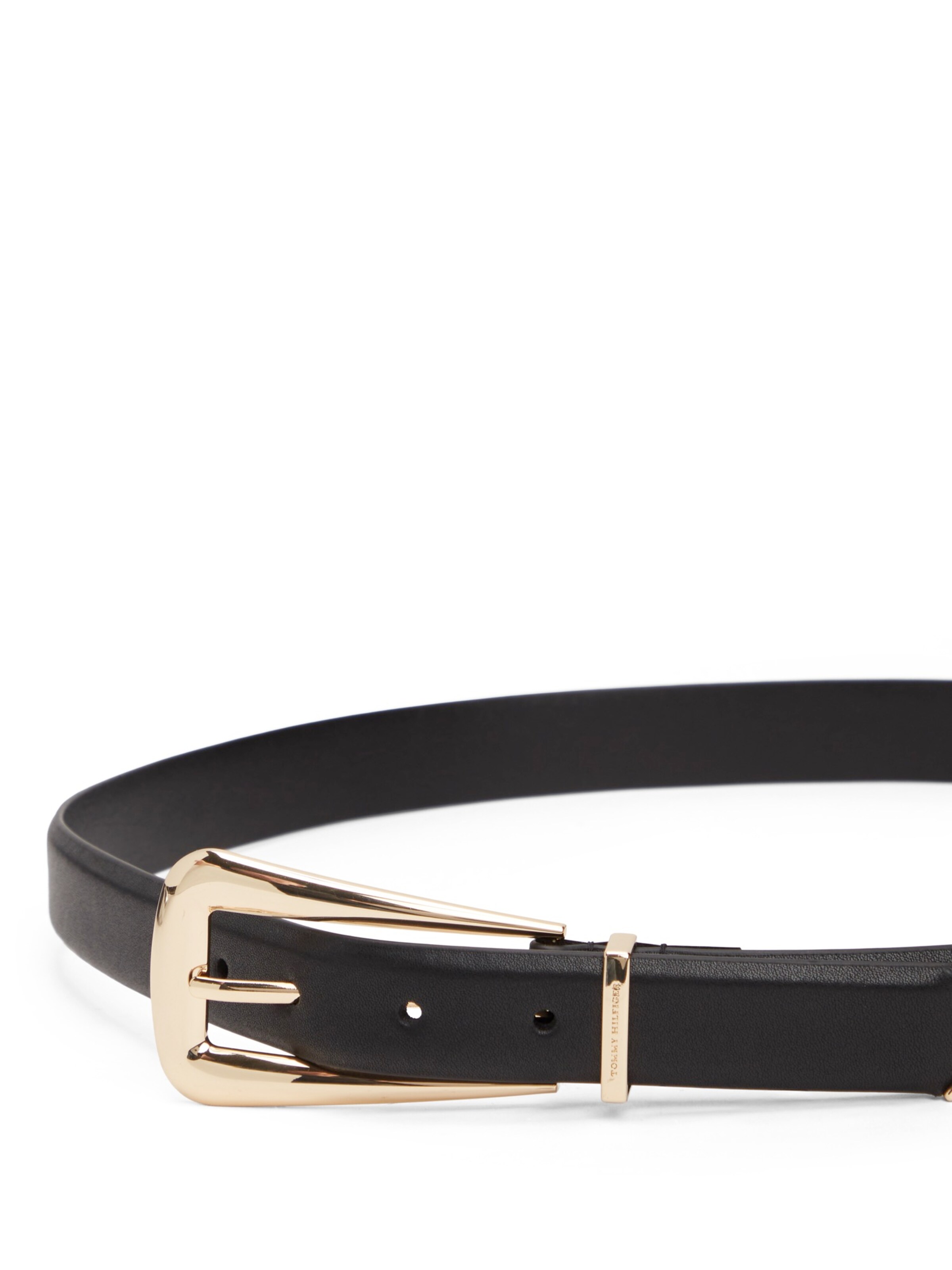 TOMMY HILFIGER Belt 'WEST 2.5' in Black