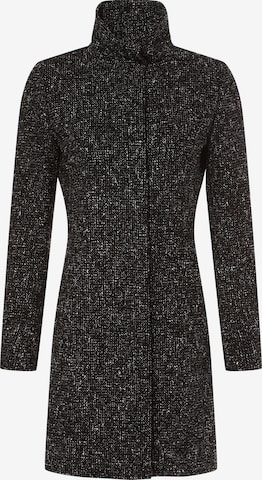 HUGO Red Between-Seasons Coat 'Malu' in Black: front