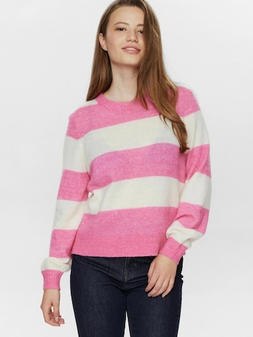 Pullover ' NURIETTE ' di NÜMPH in rosa: frontale