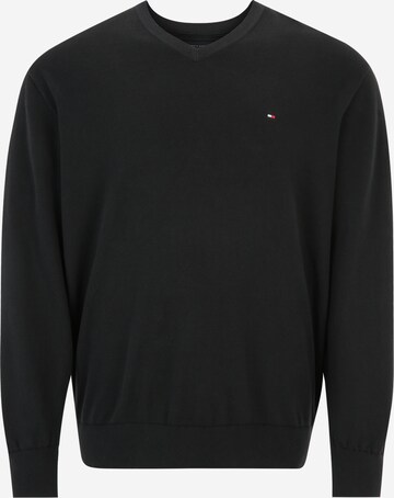 Tommy Hilfiger Big & Tall Pullover 'CLASSIC' in Schwarz: predná strana