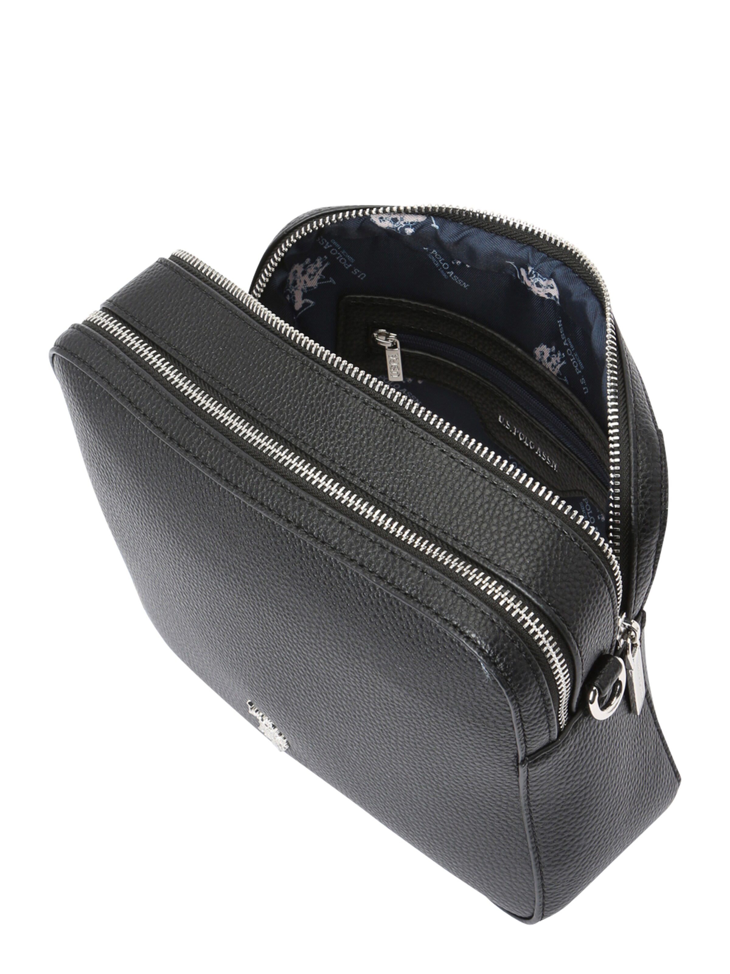 U.S. POLO ASSN. Taška přes rameno 'Mansion' – černá