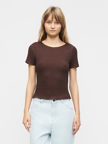 raudona ONLY Marškinėliai 'ONLILSE': priekis