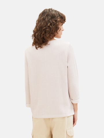 TOM TAILOR Pullover in Beige