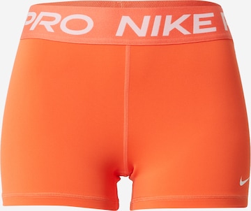 NIKE Спортивные штаны 'Pro' в Оранжевый: спереди