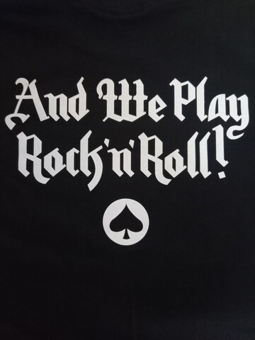 Rockshirts Shirt 'Motörhead Rock and Roll band' in Zwart