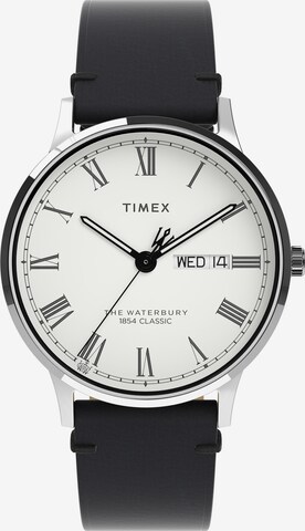 Montre à affichage analogique 'Waterbury Traditional' TIMEX en noir : devant