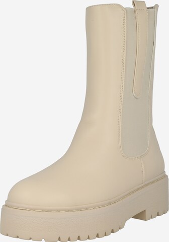 ABOUT YOU - Botines 'Tia' en beige: frente