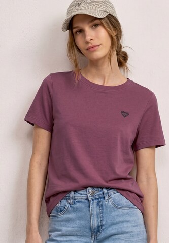 STREET ONE Shirt in Purple: front